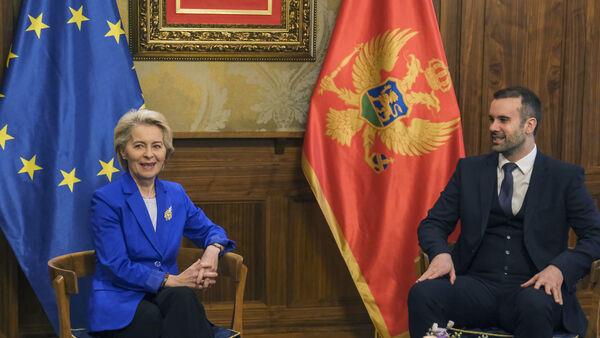 Montenegro should push ahead with bid to join EU, says Von der Leyen